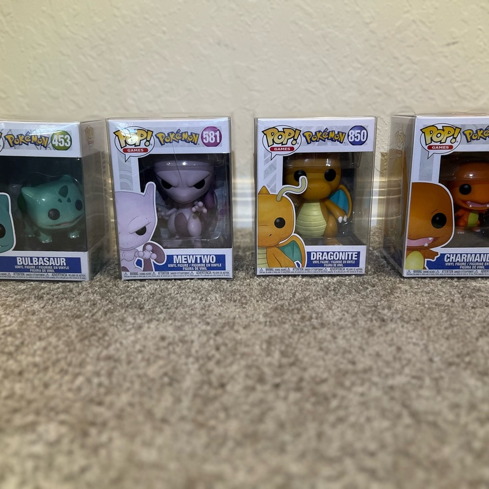 SOLD on EBAY - Funko Pop Pokémon Set